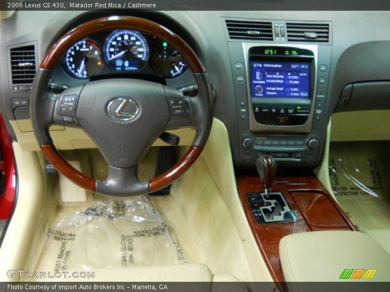 Matador Red Mica / Cashmere 2006 Lexus GS 430