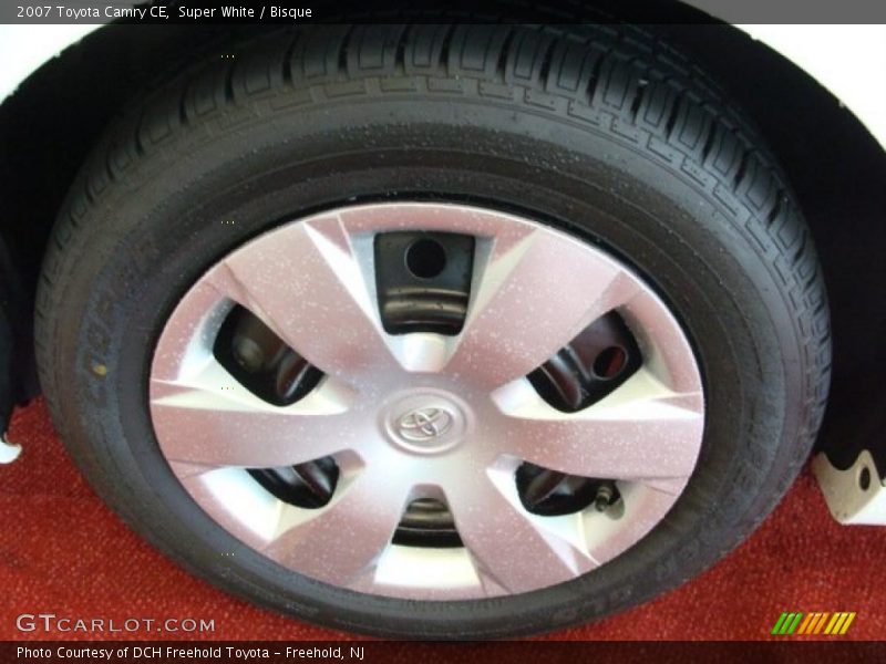 Super White / Bisque 2007 Toyota Camry CE