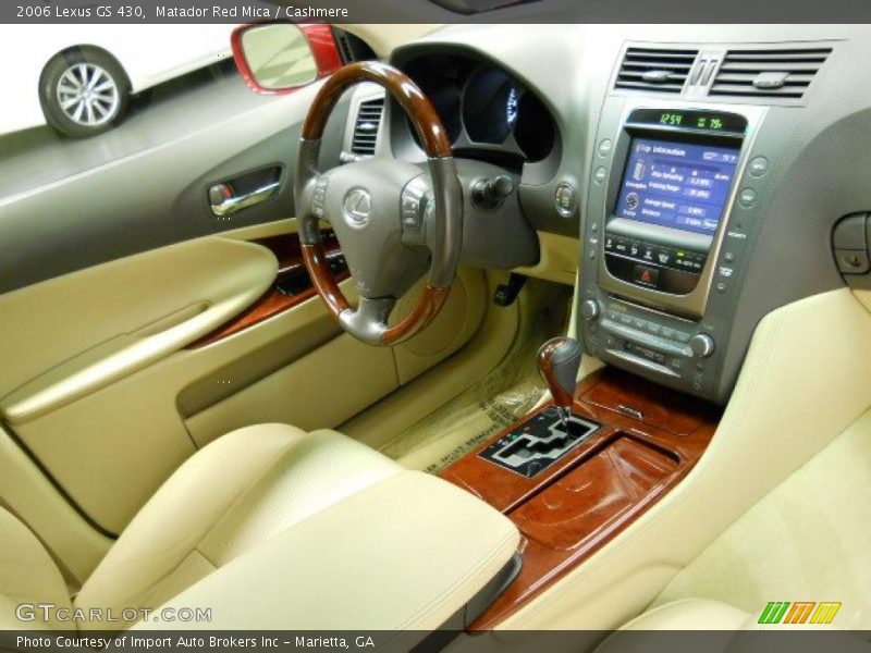 Matador Red Mica / Cashmere 2006 Lexus GS 430