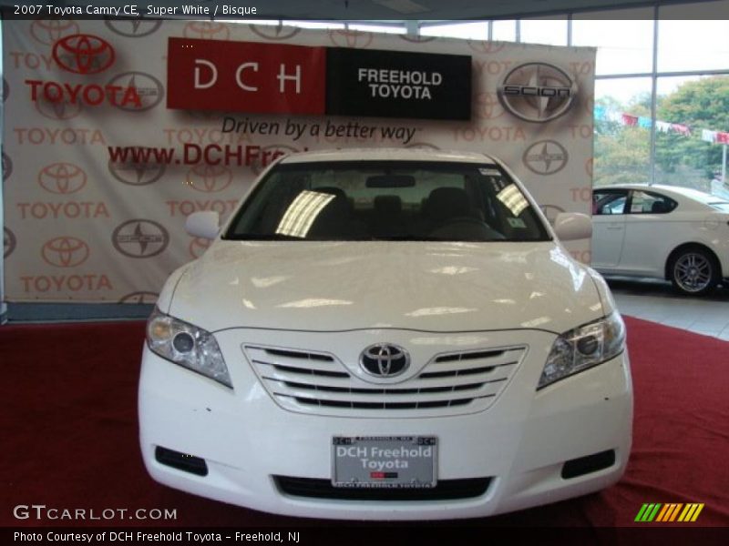 Super White / Bisque 2007 Toyota Camry CE