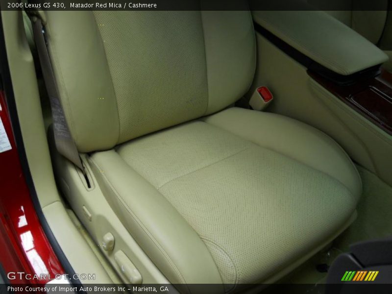 Matador Red Mica / Cashmere 2006 Lexus GS 430