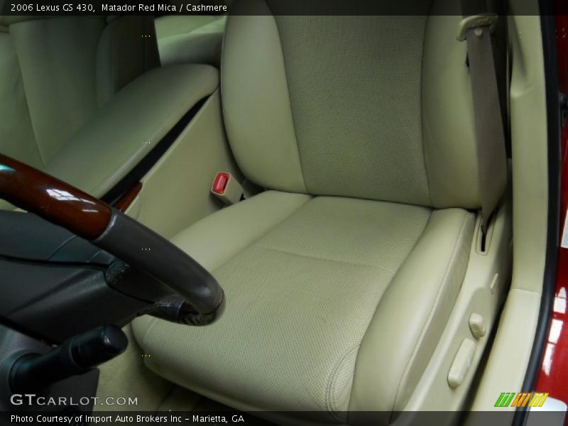 Matador Red Mica / Cashmere 2006 Lexus GS 430