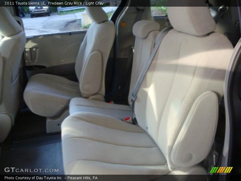 Predawn Gray Mica / Light Gray 2011 Toyota Sienna LE