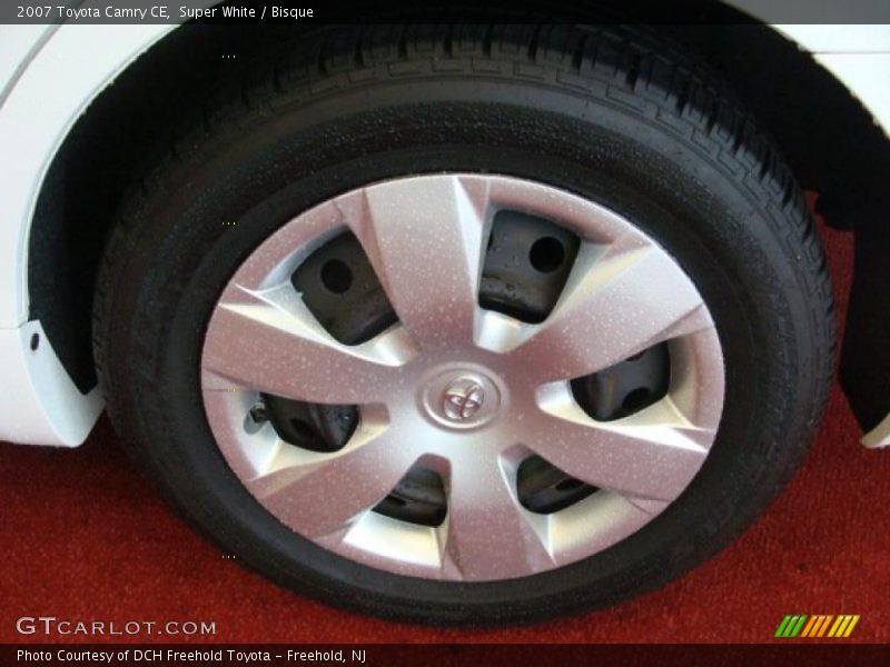 Super White / Bisque 2007 Toyota Camry CE