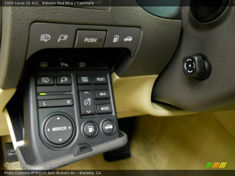 Matador Red Mica / Cashmere 2006 Lexus GS 430