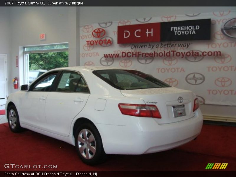 Super White / Bisque 2007 Toyota Camry CE