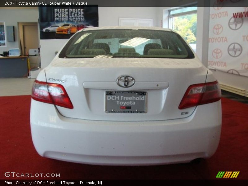 Super White / Bisque 2007 Toyota Camry CE