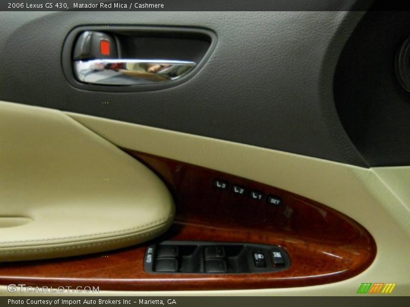 Matador Red Mica / Cashmere 2006 Lexus GS 430