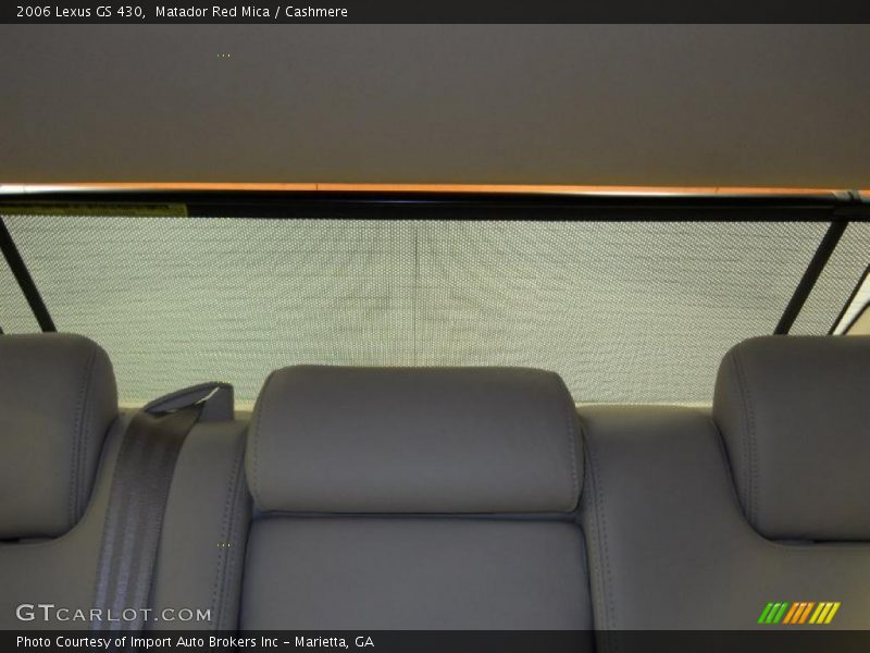 Matador Red Mica / Cashmere 2006 Lexus GS 430