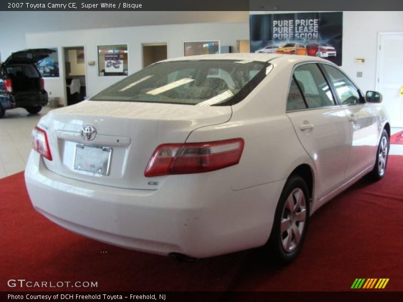 Super White / Bisque 2007 Toyota Camry CE