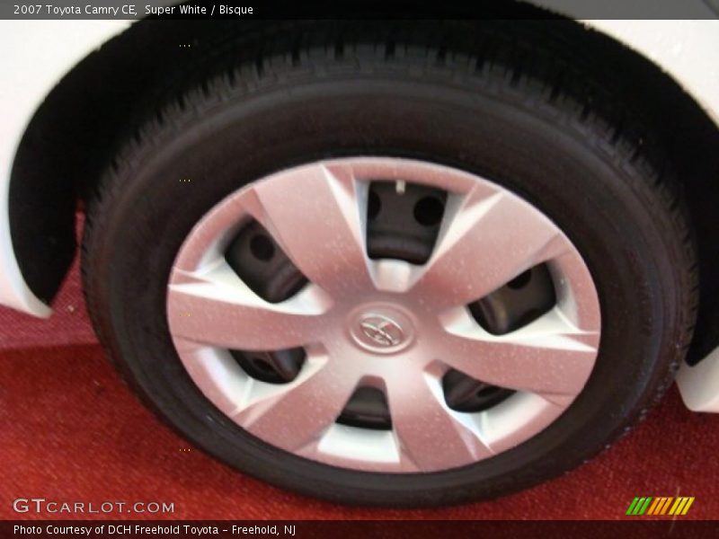 Super White / Bisque 2007 Toyota Camry CE