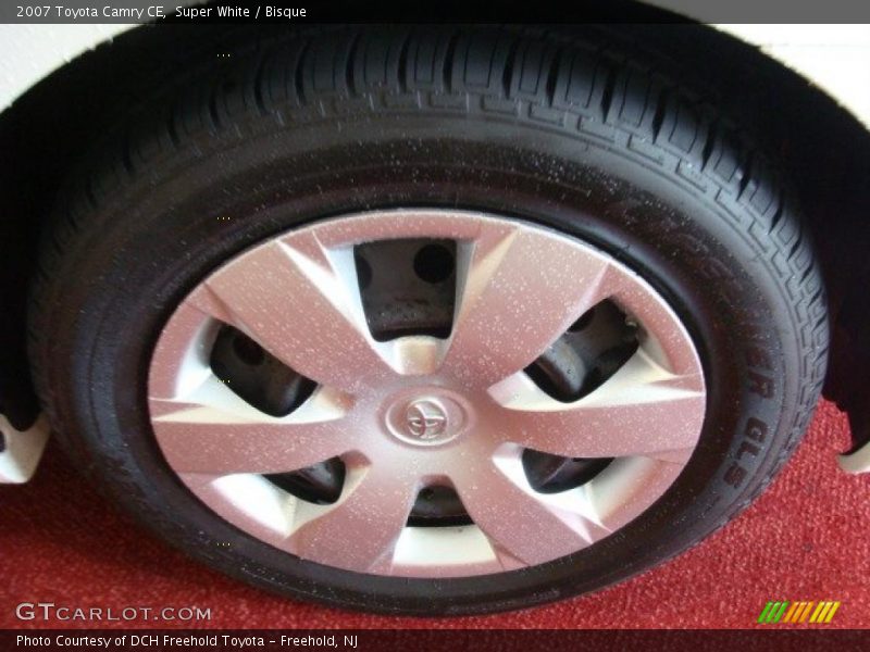 Super White / Bisque 2007 Toyota Camry CE