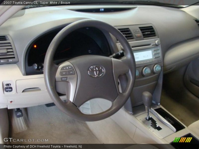 Super White / Bisque 2007 Toyota Camry CE
