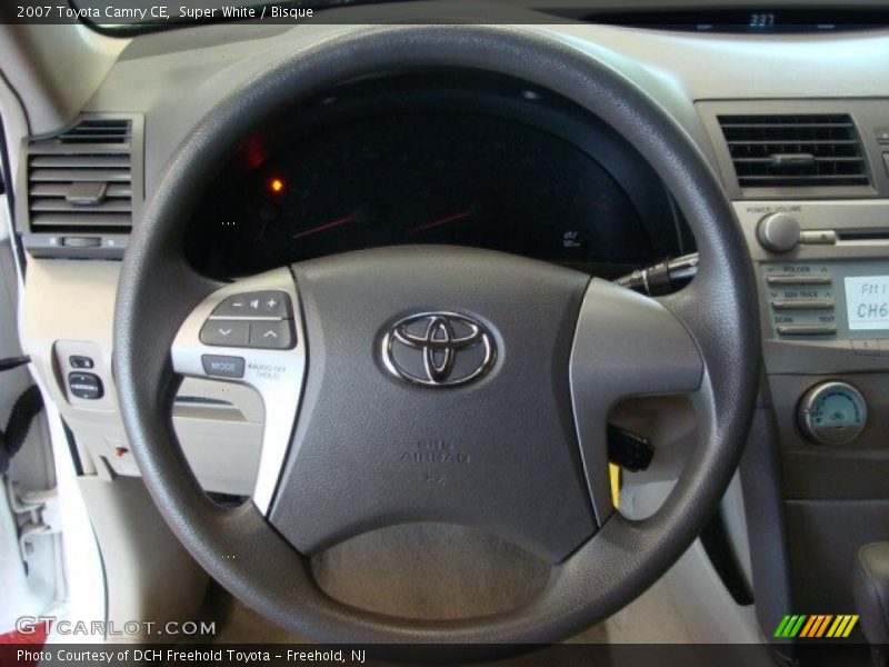 Super White / Bisque 2007 Toyota Camry CE