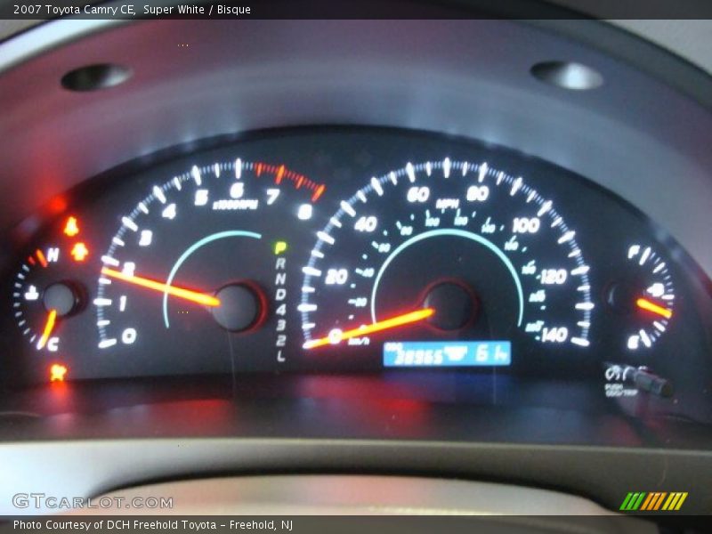 Super White / Bisque 2007 Toyota Camry CE