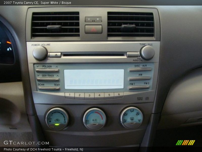 Super White / Bisque 2007 Toyota Camry CE