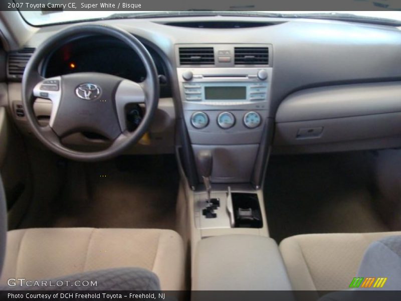 Super White / Bisque 2007 Toyota Camry CE
