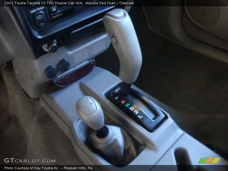 Impulse Red Pearl / Charcoal 2001 Toyota Tacoma V6 TRD Double Cab 4x4