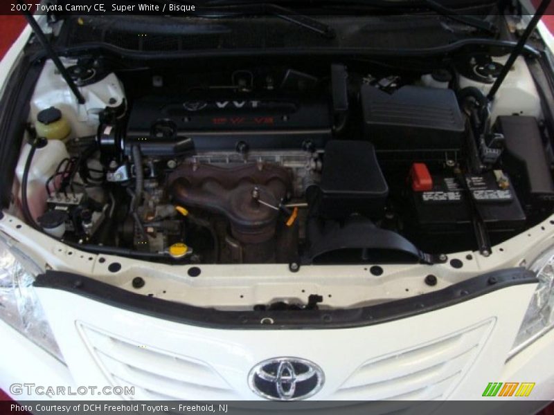 Super White / Bisque 2007 Toyota Camry CE