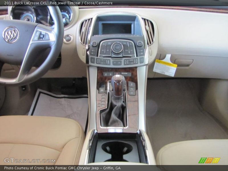 Red Jewel Tintcoat / Cocoa/Cashmere 2011 Buick LaCrosse CXS
