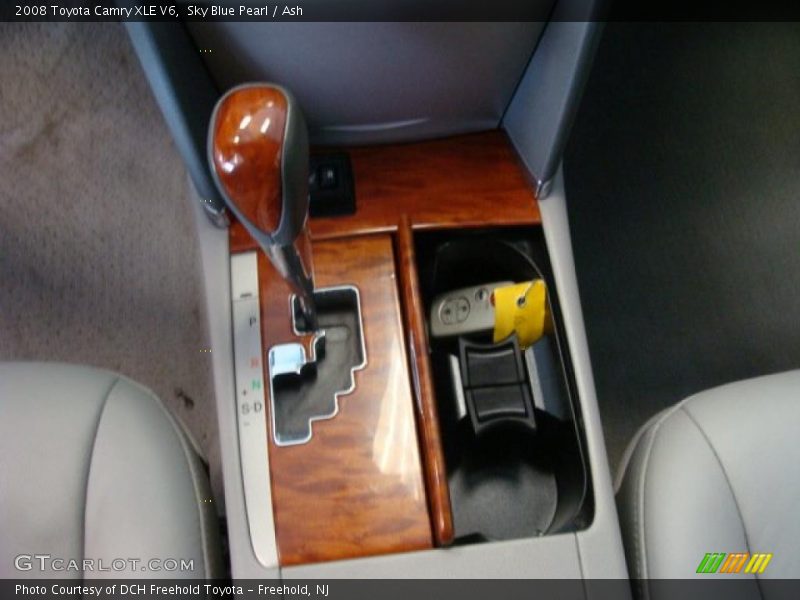 Sky Blue Pearl / Ash 2008 Toyota Camry XLE V6