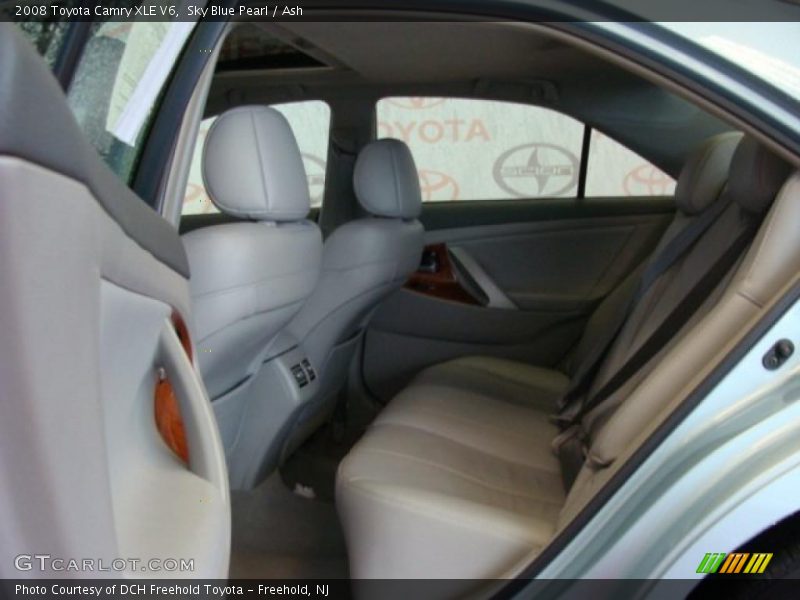 Sky Blue Pearl / Ash 2008 Toyota Camry XLE V6
