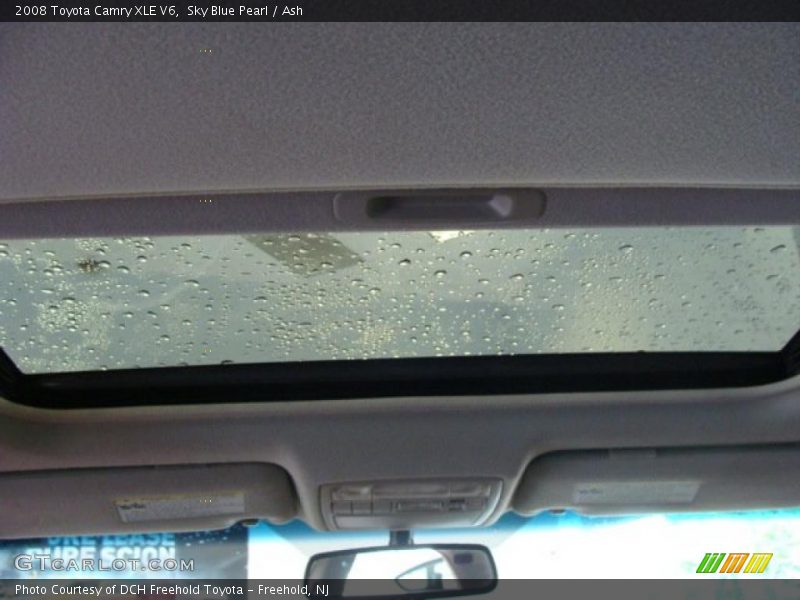 Sky Blue Pearl / Ash 2008 Toyota Camry XLE V6