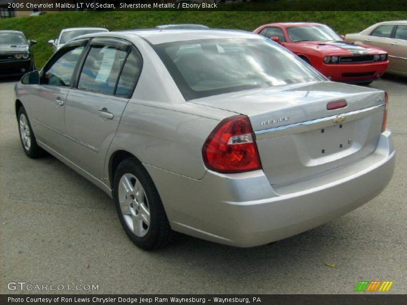 Silverstone Metallic / Ebony Black 2006 Chevrolet Malibu LT V6 Sedan