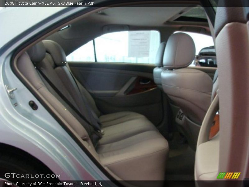 Sky Blue Pearl / Ash 2008 Toyota Camry XLE V6