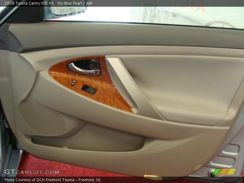 Sky Blue Pearl / Ash 2008 Toyota Camry XLE V6