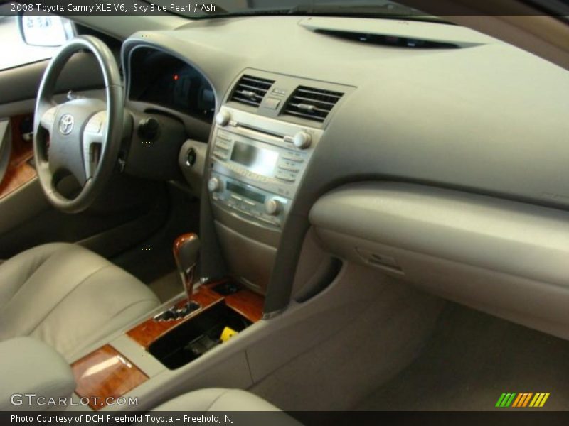 Sky Blue Pearl / Ash 2008 Toyota Camry XLE V6