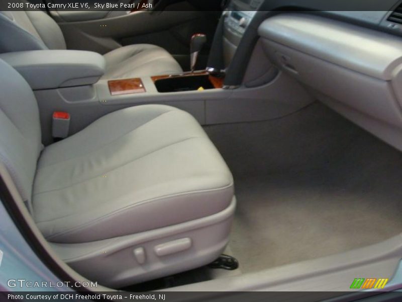 Sky Blue Pearl / Ash 2008 Toyota Camry XLE V6