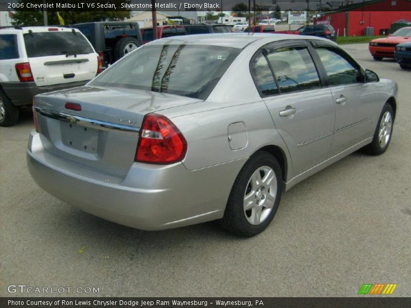 Silverstone Metallic / Ebony Black 2006 Chevrolet Malibu LT V6 Sedan