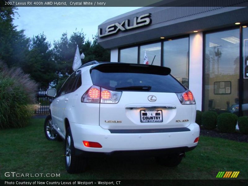 Crystal White / Ivory 2007 Lexus RX 400h AWD Hybrid