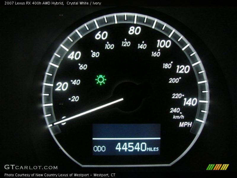 Crystal White / Ivory 2007 Lexus RX 400h AWD Hybrid