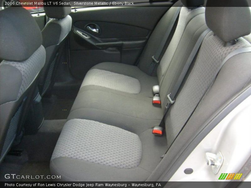 Silverstone Metallic / Ebony Black 2006 Chevrolet Malibu LT V6 Sedan