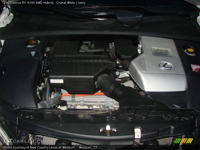 Crystal White / Ivory 2007 Lexus RX 400h AWD Hybrid