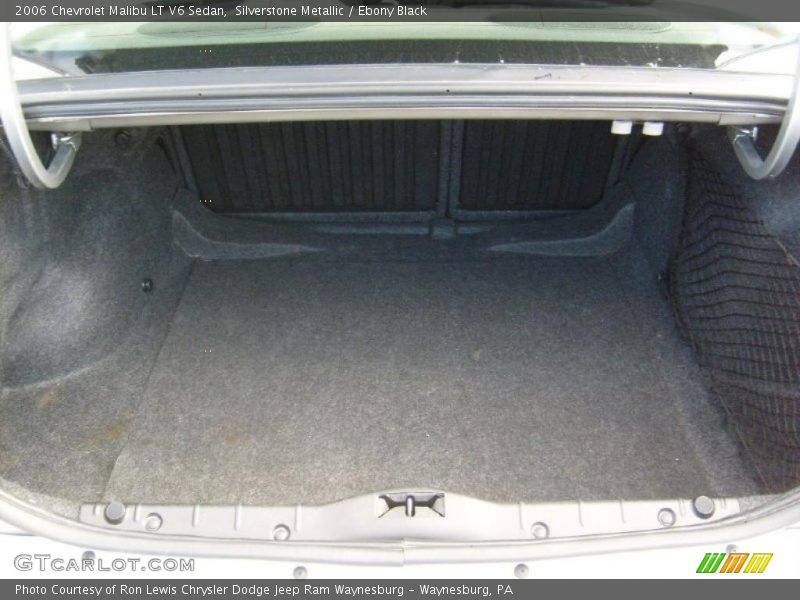 Silverstone Metallic / Ebony Black 2006 Chevrolet Malibu LT V6 Sedan