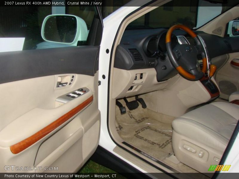 Crystal White / Ivory 2007 Lexus RX 400h AWD Hybrid