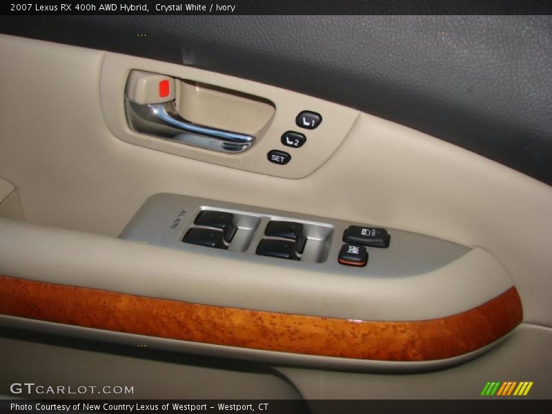 Crystal White / Ivory 2007 Lexus RX 400h AWD Hybrid