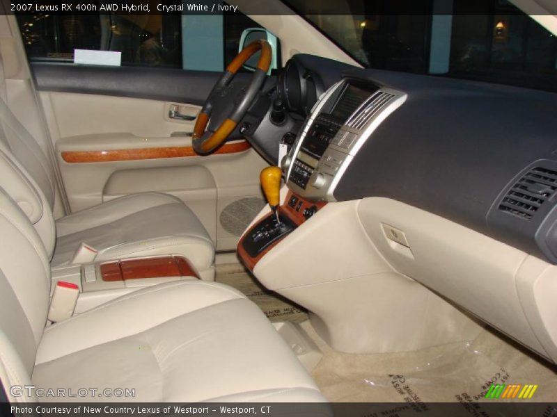 Crystal White / Ivory 2007 Lexus RX 400h AWD Hybrid