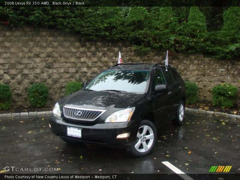 Black Onyx / Black 2008 Lexus RX 350 AWD