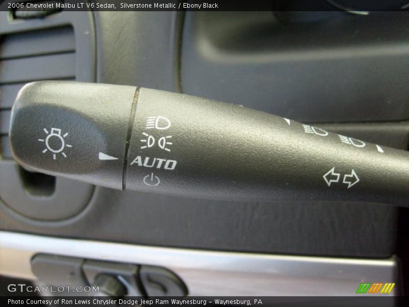 Silverstone Metallic / Ebony Black 2006 Chevrolet Malibu LT V6 Sedan