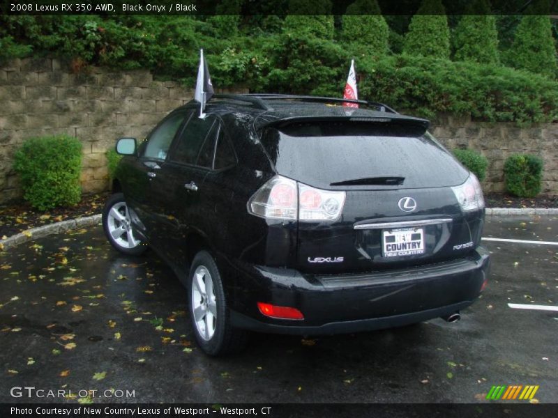 Black Onyx / Black 2008 Lexus RX 350 AWD