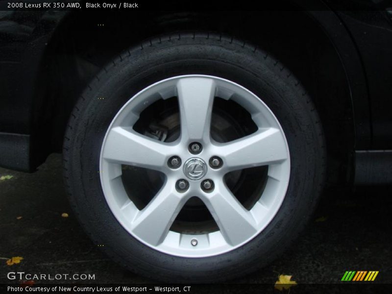 Black Onyx / Black 2008 Lexus RX 350 AWD