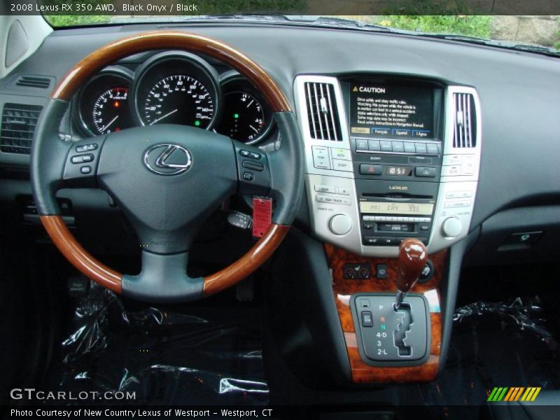 Black Onyx / Black 2008 Lexus RX 350 AWD