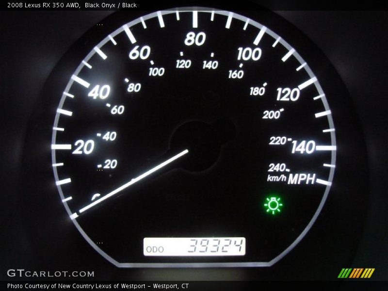 Black Onyx / Black 2008 Lexus RX 350 AWD