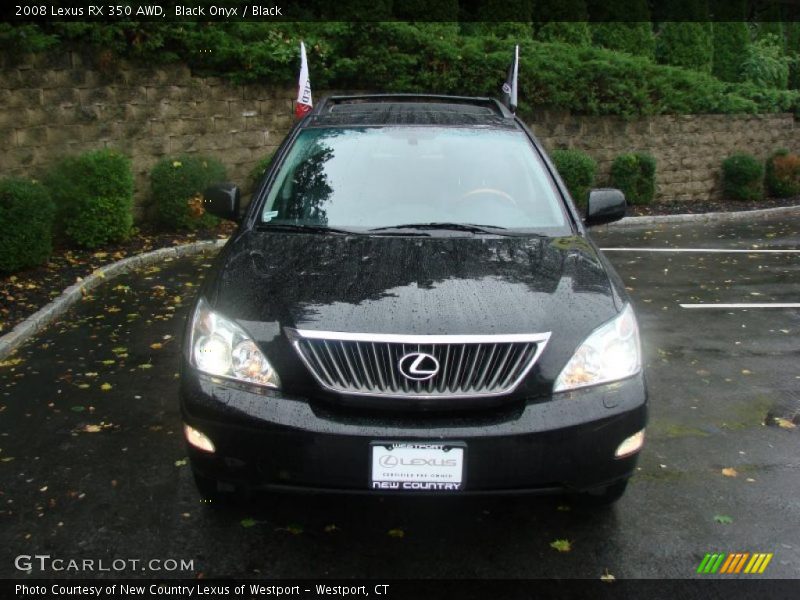 Black Onyx / Black 2008 Lexus RX 350 AWD