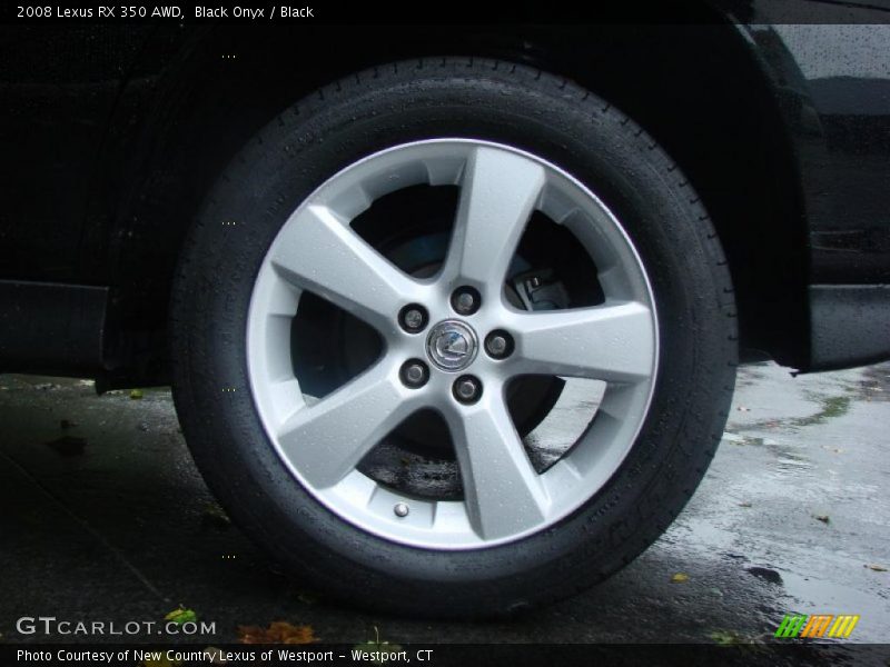 Black Onyx / Black 2008 Lexus RX 350 AWD