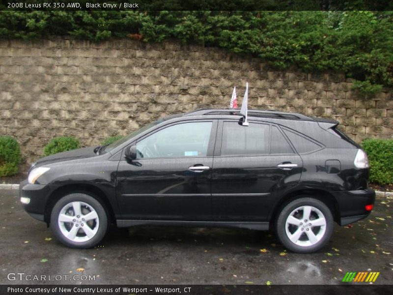 Black Onyx / Black 2008 Lexus RX 350 AWD